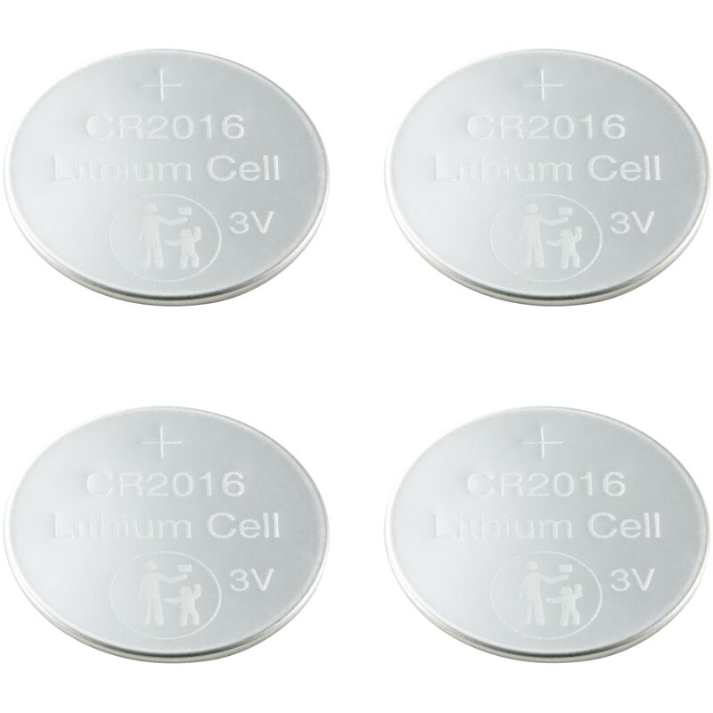 Piles bouton au lithium Murata CR2016 (x5)