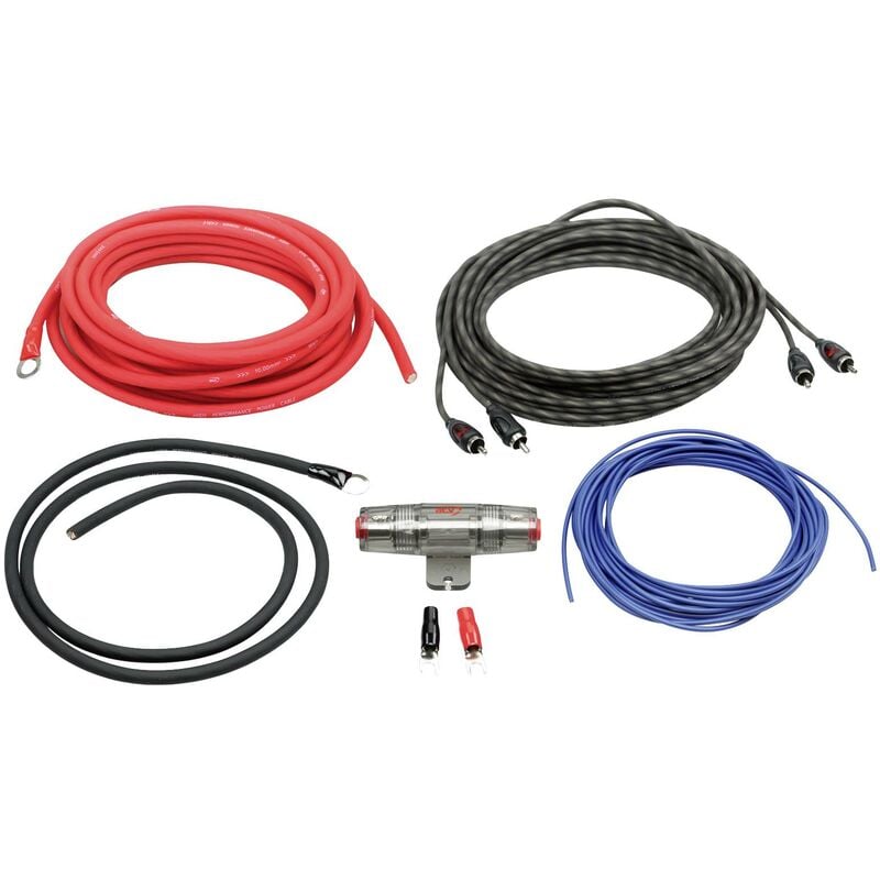 ACV LK-10 Set de connexion pour ampli HiFi auto 10 mm² S645422