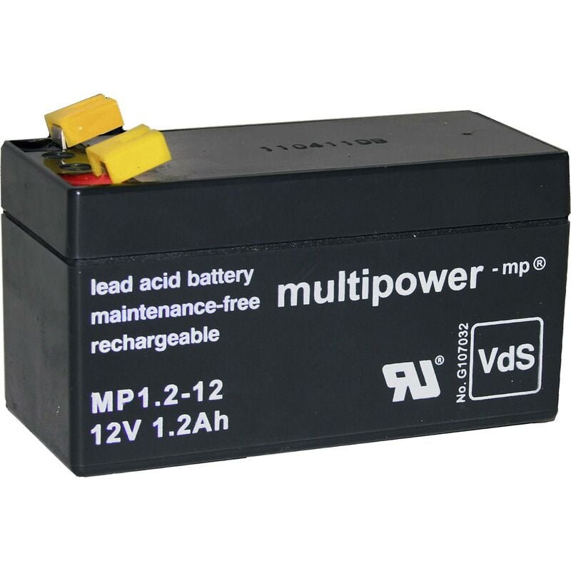 Batterie au plomb 12V 1,2 Ah rechargeable - Toutes les batteries au plomb  rechargeable 12V - Piles et Plus