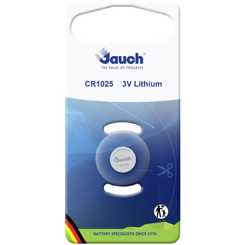 Jauch Quartz Pile bouton CR 1025 lithium 30 mAh 3 V 1 pc(s) S528292