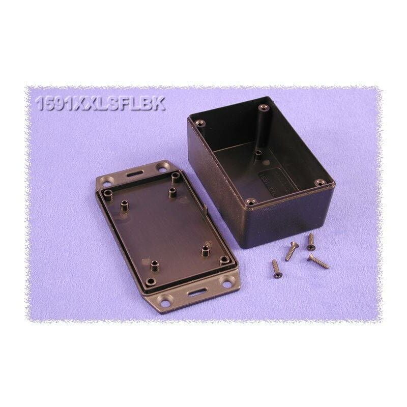 Boîtier universel Hammond Electronics 1591XXLSFLBK ABS noir 87 x 57 x 40 1 pc(s) W63822