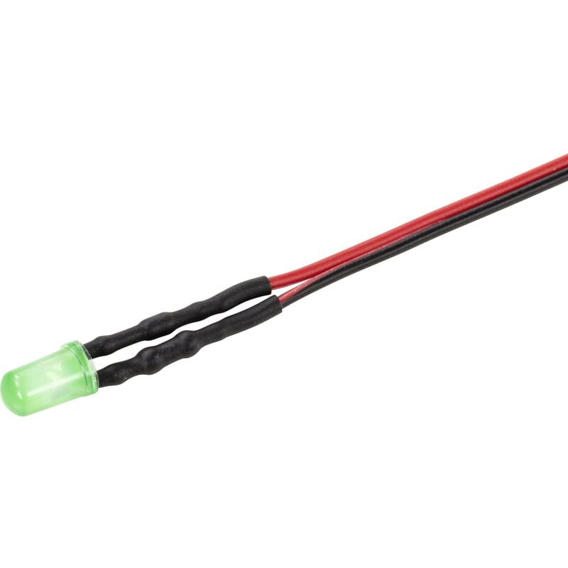 TRU COMPONENTS TC-9323292 Voyant de signalisation LED vert 12 V/DC 900 mcd Y276522