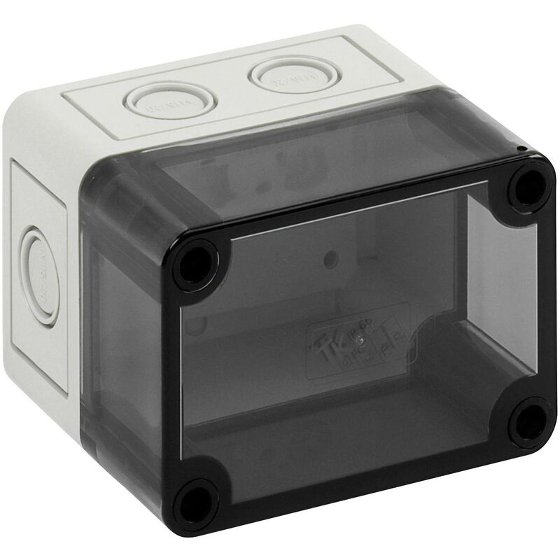 Boîtier Universel Kemo G021 Thermoplastique Noir, Transparent 72 X 50 X