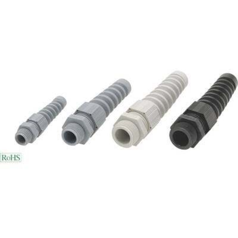 Lot De 5 Réducteurs M16/M12 En Plastique Noir - Filetage Conique Auto-étanche, IP68, Pour Installations électriques - 12