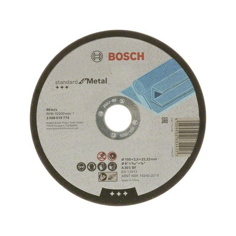 Disque À Tronconner Expert For Inox 76 Mm Bosch - réf. 2608601520