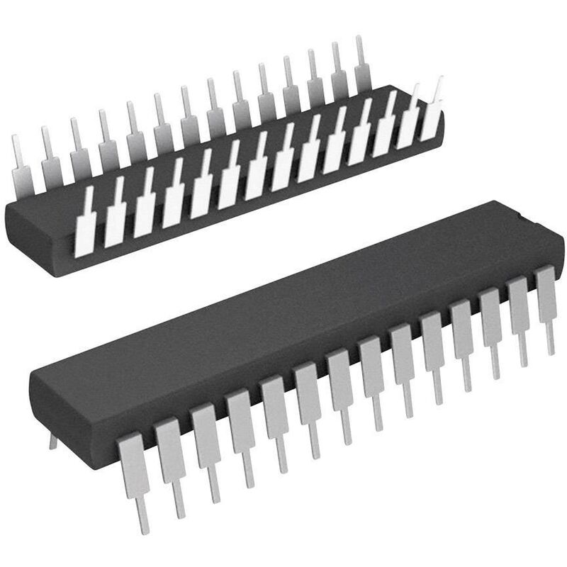 Microcontrôleur embarqué Microchip Technology PIC16F876-20/SP SPDIP-28 8-Bit 20 MHz Nombre I/O 22 1 pc(s) X39839
