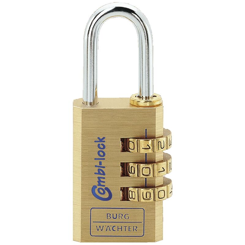 2 Cadenas Laiton Burg Wachter Magno Léger Valise Voyage Neuf