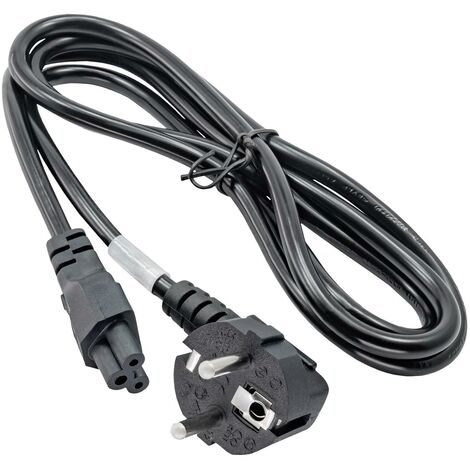 Câble d'alimentation pour ordinateur portable AKYGA AK-NB-01A trèfle CCA CEE 7/7 / IEC C5 1,5 m