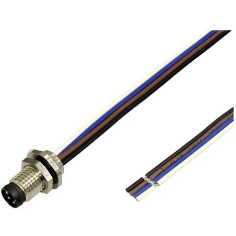 BKL Electronic 2701005 Fiche encastrée pour capteur/actionneur M8 0.2 m Nombre de pôles: 4.5 1 pc(s) (1/2)
