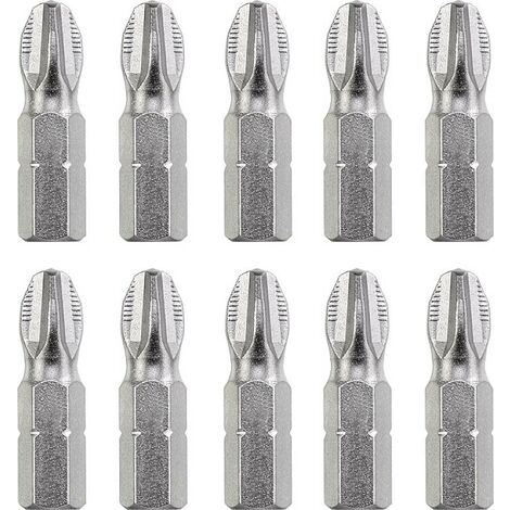 Jeu D'Embouts Tournevis Magnétiques PH2 Antidérapants K5 - Longueurs 25 à 150mm, Pour Perceuse/Visseuse