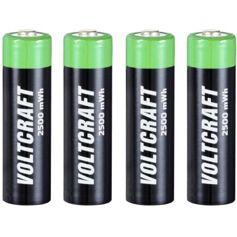VOLTCRAFT HR6 Pile rechargeable LR6 (AA) NiZn 1500 mAh 1.6 V 4 pc(s) S156722