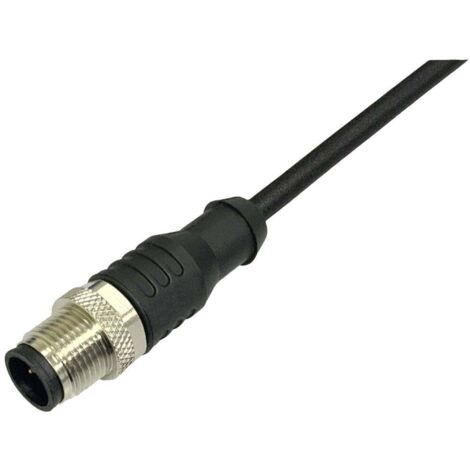 BKL Electronic 2702024 Câble de raccordement M12 mâle, droit 2 m Nombre de pôles: 4.5 1 pc(s) (1/2)