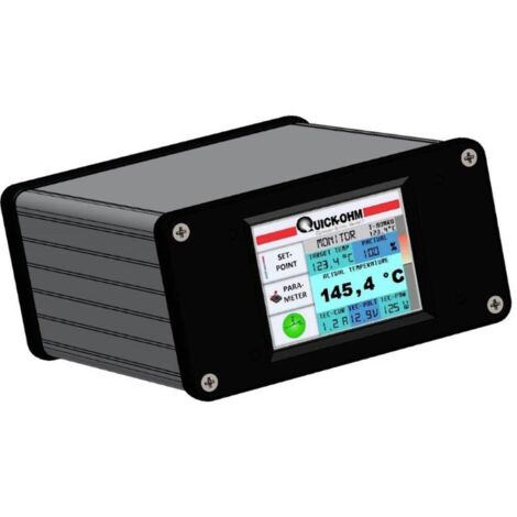 QuickCool QC-PC-PID-01 Contrôleur Peltier 12 V/DC, 24 V/DC 8 A (L x l x H) 126 x 106.5 x 56.5 mm Y802702 (1/2)