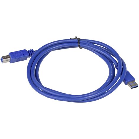 Akyga Câble USB USB-A mâle, USB-B mâle 1.80 m noir AK-USB-09 C832422 (1/2)