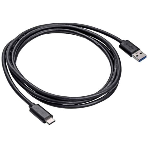 Akyga Câble USB USB-A mâle, USB-C® mâle 1.80 m noir AK-USB-29 C832022 (1/5)