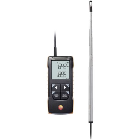 Anémomètre Testo 425 - Mesure La Vitesse De L'air De 0.01 à 30 M/s - Neuf