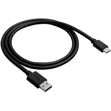 Akyga Câble USB USB-A mâle, USB-C® mâle 0.50 m noir AK-USB-24 C832662 (1/2)