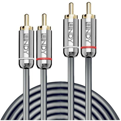 Câble Audio Jack 3.5mm vers RCA, Cromo Line, 2m