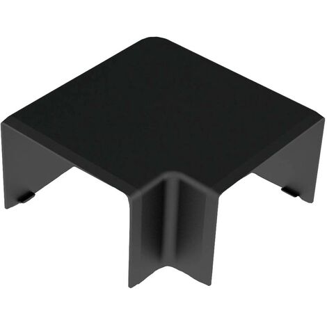 KOPOS 8653FB Goulotte de câble angle plat (l x H) 60 mm x 40 mm 1 pc(s) noir C831862