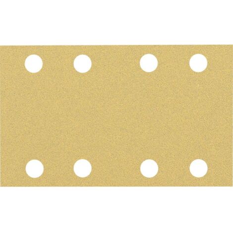 Bosch Accessories 2608901662 Papier abrasif pour ponceuse vibrante Grain 80 (L x l) 133 mm x 80 mm 5