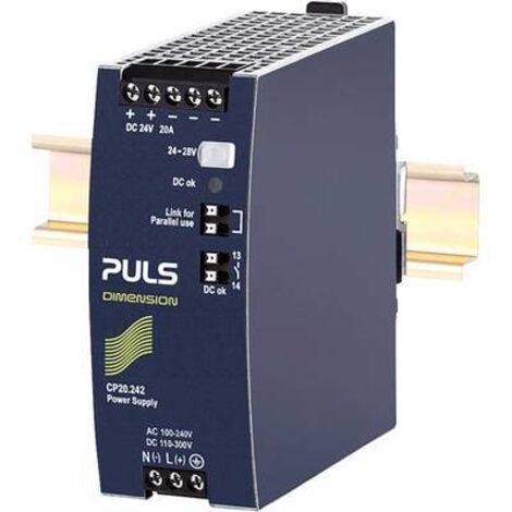 PULS CP20.242 Alimentation rail DIN 24 V 20 A 480 W Nbr. de sorties:1 x Contenu 1 pc(s) (1/2)