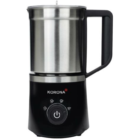 Korona 18050 Mousseur à lait acier inoxydable, noir 650 W X949822