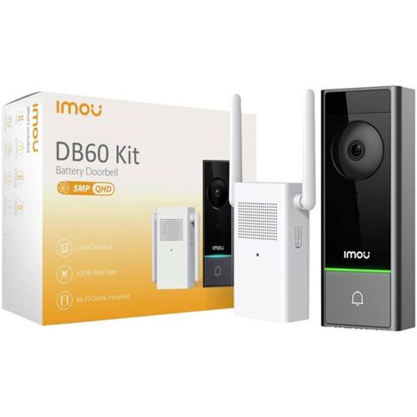 IMOU DB60/DS21-PEUR-imou Sonnette sans fil Set complet X922912