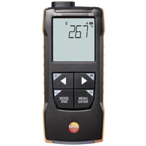 Thermomètre numérique -50 à +1000 °C avec sonde K – Application testo Smart – Mesure précise pour professionnels