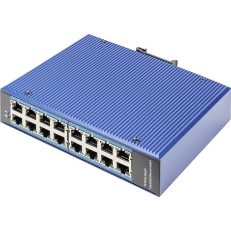 Commutateur Ethernet industriel Digitus DN-651129 16 ports 10 / 100 / 1000 MBit/s D341552 (1/2)