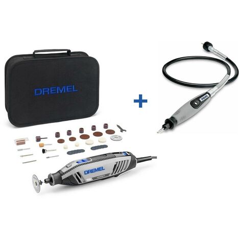 Dremel – Outil multifonction rotatif 175W – 35 accessoires – Vitesse variable 5000-35000 tr/min – Pour découpe, ponçage, gravure – F0134250KA (1/5)