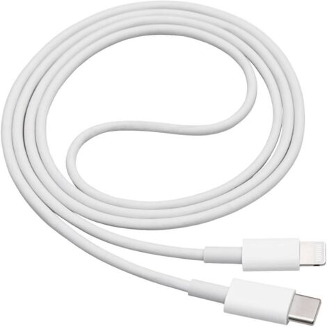 Akyga Câble USB USB-C® mâle, Connecteur Lightning 1.00 m blanc AK-USB-35 C832002 (1/3)