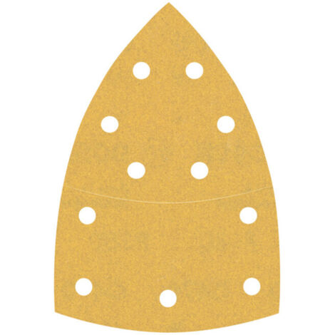 Bosch Accessories 2608901651 Papier abrasif pour ponceuse multifonction Grain 240 (L x l) 93 mm x 102 mm 50 pc(s)