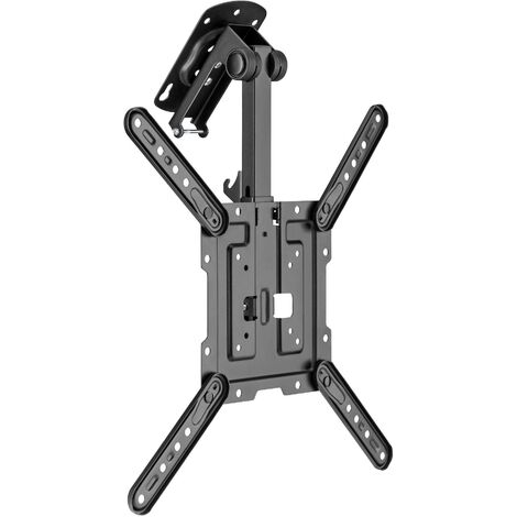 Support TV plafond inclinable mobile HL453L 23-55 pouces – Charge max 20 kg – VESA 75x75 à 400x400 mm – Distance sol/plafond 520-614 mm – My Wall