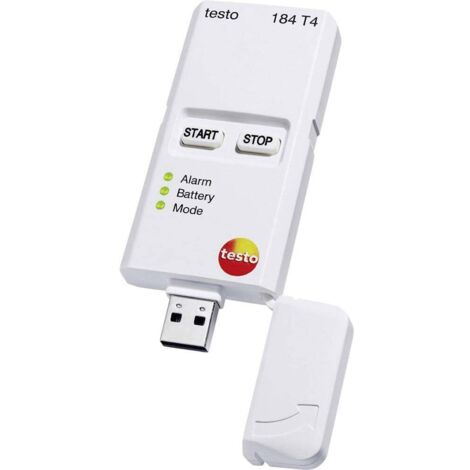 Testo 184 T4 - Cle USB Enregistreur de temperature reutilisable jusqu'a -80C