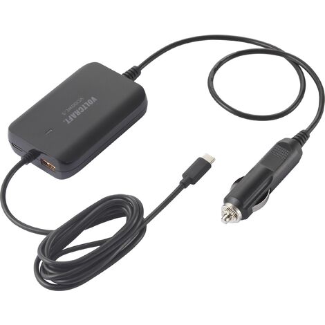 Chargeur USB pour voiture VOLTCRAFT VC100WC-3 VC-12380810 Courant de sortie (max.) 5 A 3 x 1x USB-A, 2x USB-C® USB Power Delivery (USB-PD) W489852