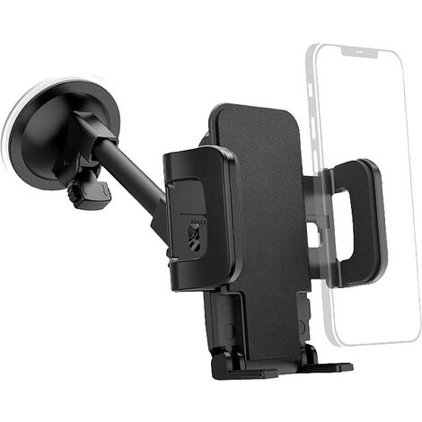 Hama Compact ventouse Support de téléphone portable pour voiture pivotant à 360° 45 - 90 mm X589872 (1/2)