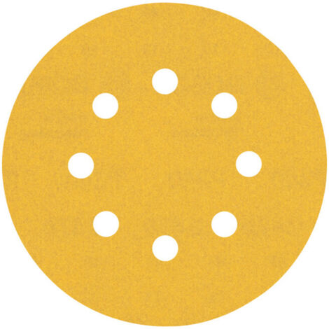 Bosch Accessories EXPERT C470 2608900809 Feuille abrasive pour ponceuse excentrique perforé Grain 240 (Ø) 125 mm 5 pc(s