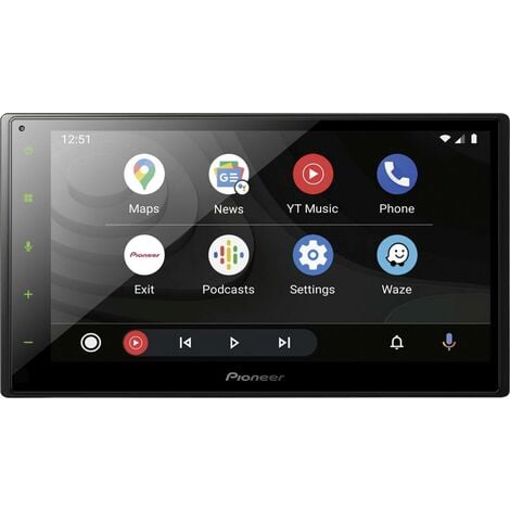Pioneer SPH-DA160DAB Autoradio 2 DIN port pour commande au volant, connexion possible à une caméra de recul, kit mains libres bluetooth, tuner DAB+ Y444372