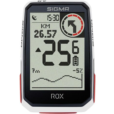 Sigma ROX 4.0 GPS de vélo vélo GPS, GLONASS, protection anti-éclaboussures S295862 (1/5)
