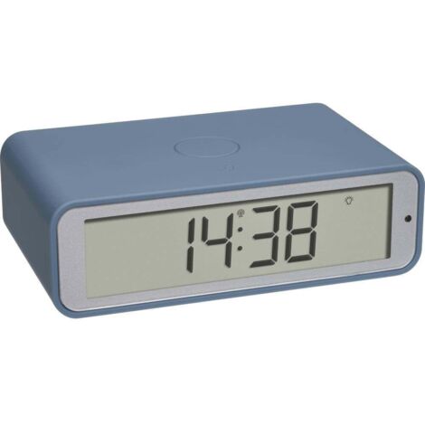 TFA Dostmann 60.2560.06 radiopiloté(e) Réveil bleu Heures de réveil 1 W428372