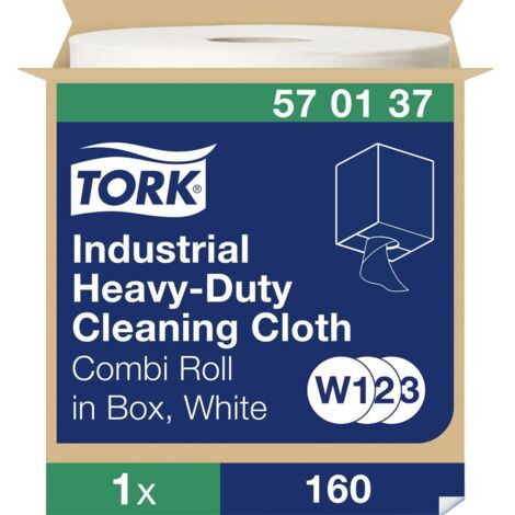 TORK 570137 Lingettes nettoyantes 1 couches (1/2)