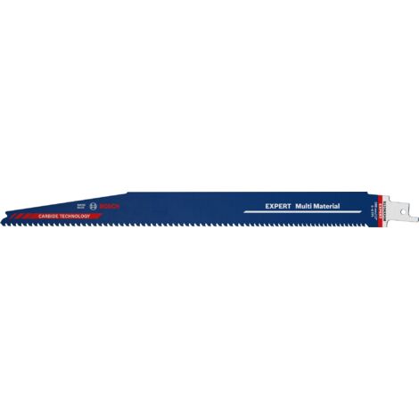Bosch Accessories 2608900395 LAME DE scie sabre EXPERT « Multi Material » S 1256 XHM, 10 pièces Long
