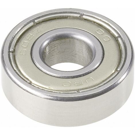 UBC Bearing 608 2RS Roulement à billes radial Ø de perçage 8 mm Ø extérieur 22 mm Régime (max.) 20000 tr/min Q06354