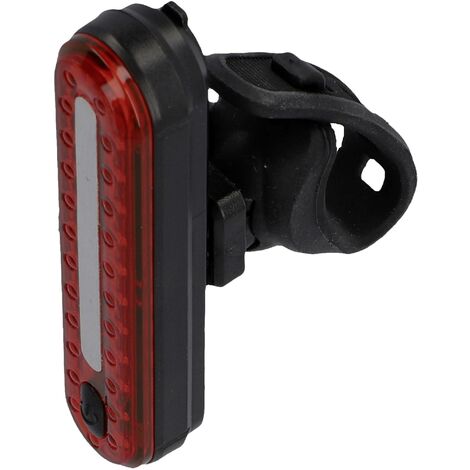 FISCHER FAHRRAD Feu arrière de vélo LED à batterie noir (1/5)