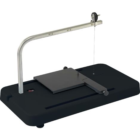 Coupe-polystyrène 20 W – Température de coupe 450 °C – Kit 2-en-1 avec rail de guidage – Pour modélisme et décoration