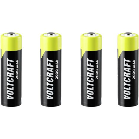 VOLTCRAFT Endurance Pile rechargeable LR6 (AA) NiMH 2000 mAh 1.2 V 4 pc(s) W239982