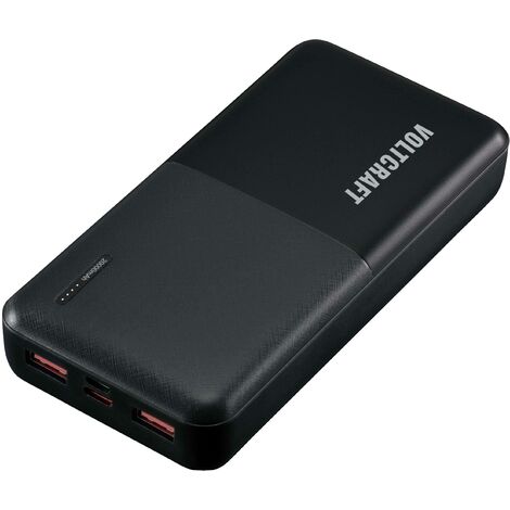 Powerbank (batterie supplémentaire) VOLTCRAFT PB-19C-M 20000 mAh Power Delivery, Quick Charge LiPo n