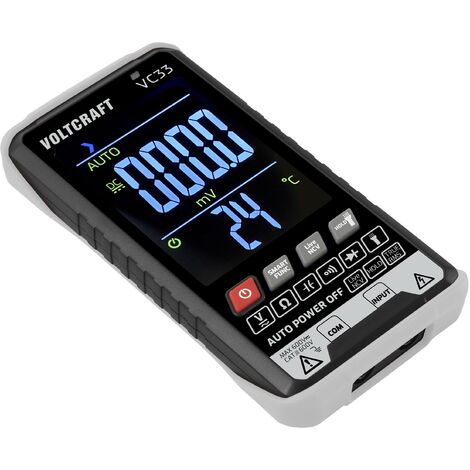 Multimètre numérique RS14 RS PRO Portable, 600V c.a. 10A c.a., Etalonné RS