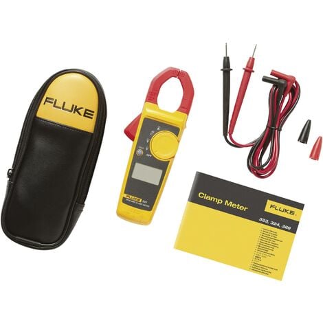 Fluke 323 Pince ampèremétrique, Multimètre étalonné (ISO) numérique CAT III 600 V, CAT IV 300 V Affichage (nombre de points): 4000 R779802
