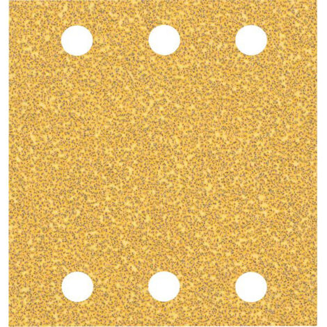 Bosch Accessories 2608901654 Papier abrasif pour ponceuse vibrante Grain 40 (L x l) 107 mm x 115 mm